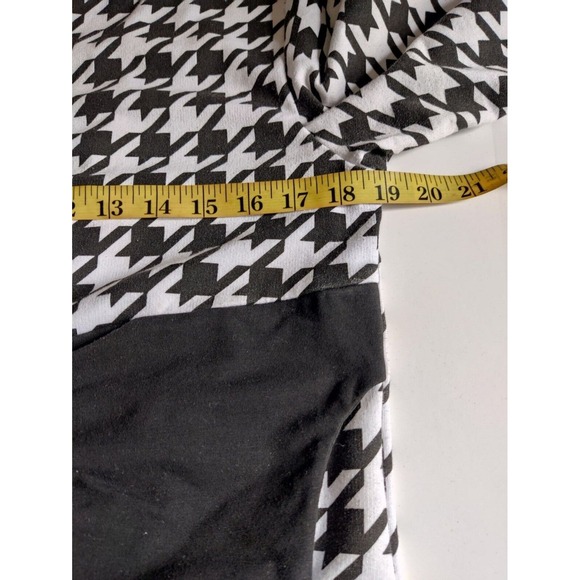 Tracy Negoshian Womens L Hounstooth Sheath Dress Size‎ Large - Picture 4 of 12